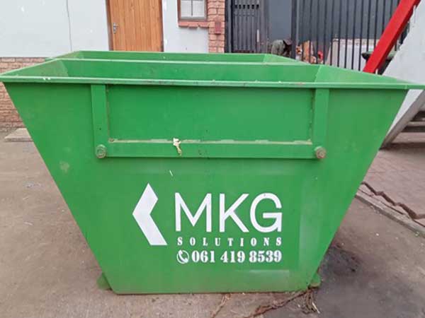 MKGreen Solutions offers skip hire services in Pietermaritzburg and surrounds.