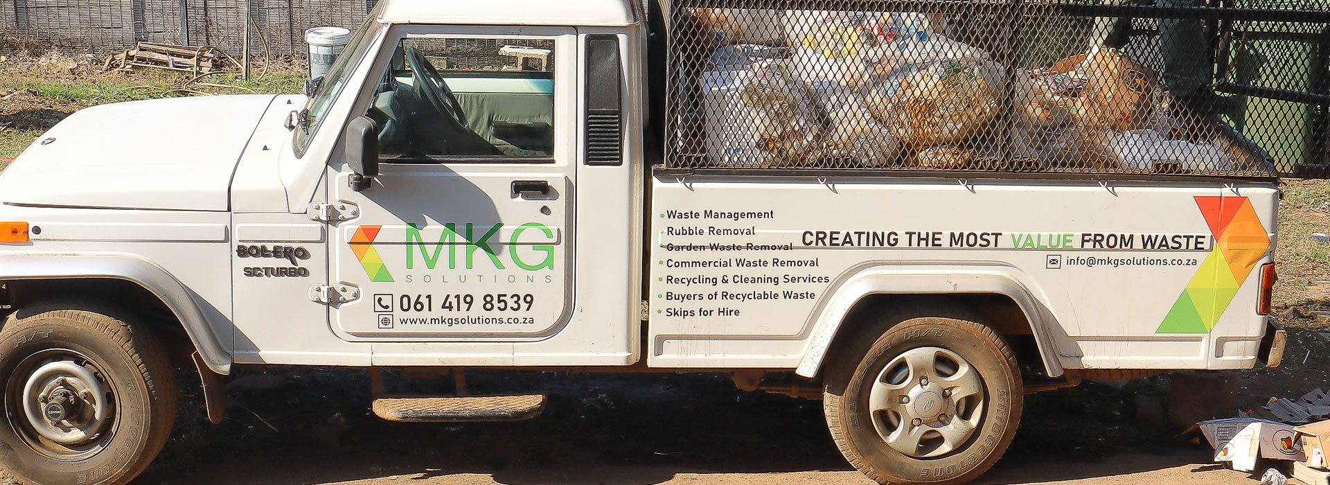 Pietermaritzburg full circle waste management and waste recycling with an eco-minded approach.